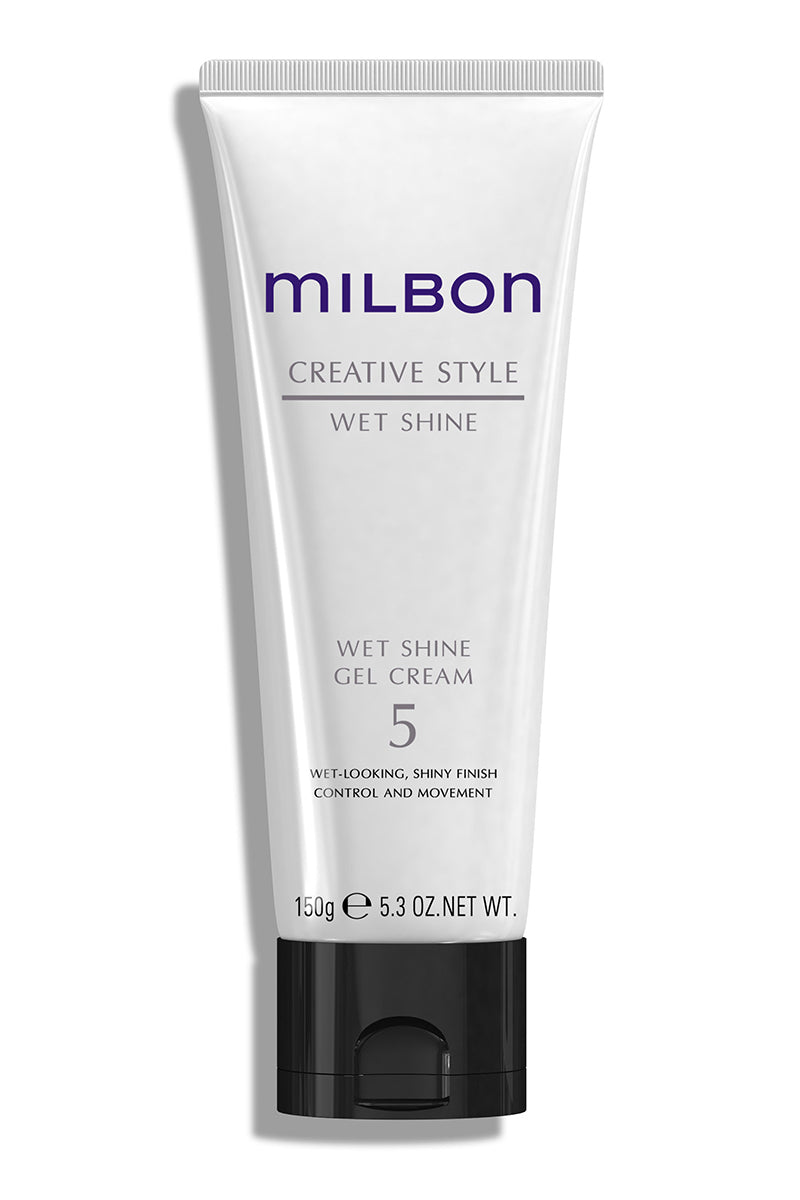 Milbon Creative Style Wet Shine Gel Cream # 5 5.3 oz
