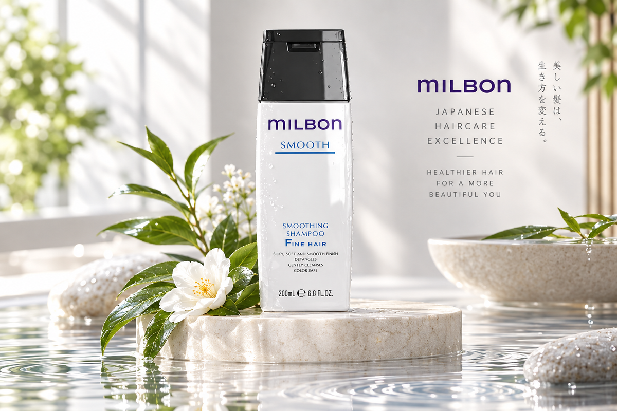 Milbon 洗发水主推展示图